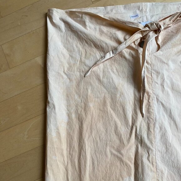 CHRISTIAN Wijnants BNWT Peach Skirt Tie Dye sz 8 - Picture 5 of 12